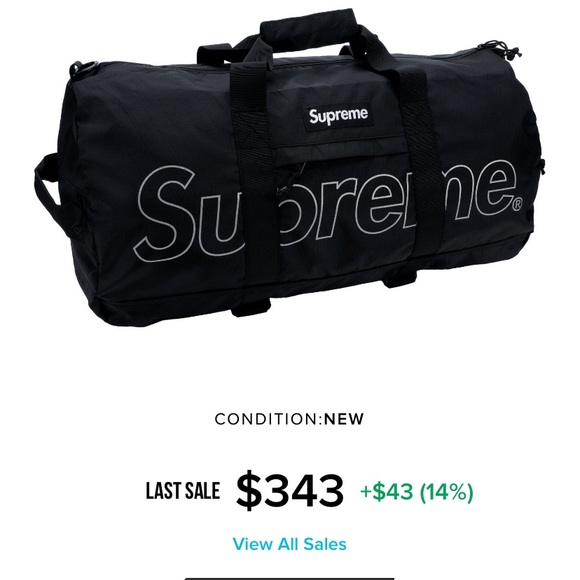 Supreme Duffel bag FW18 - Picture 5 of 5